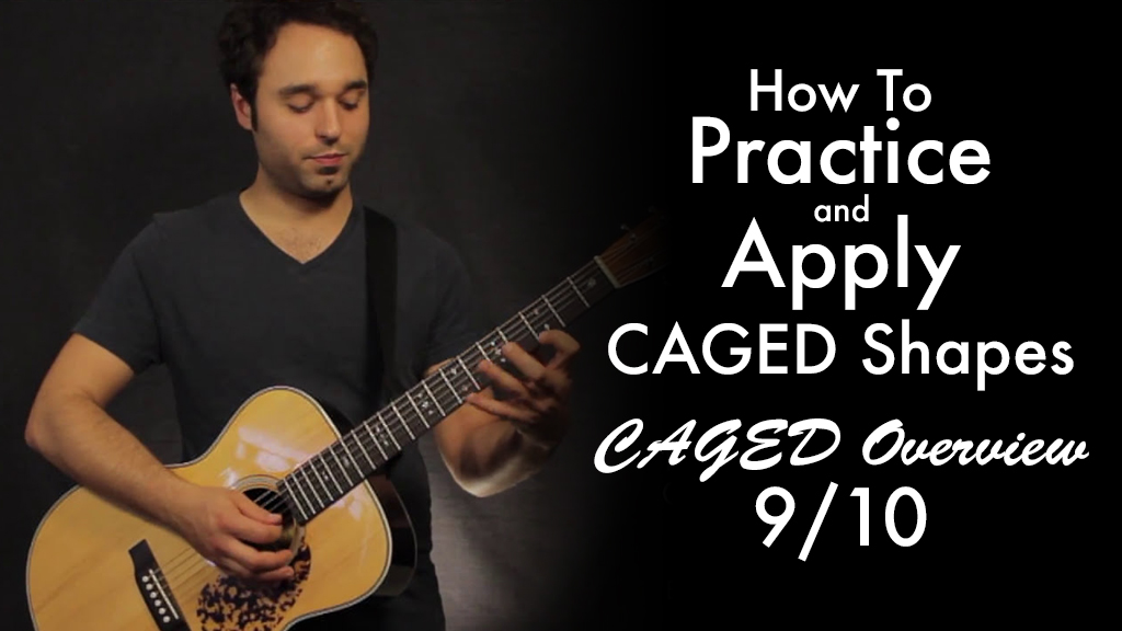 D Movable Open Chords (Ringing Strings) • Garret's Guitar Lessons