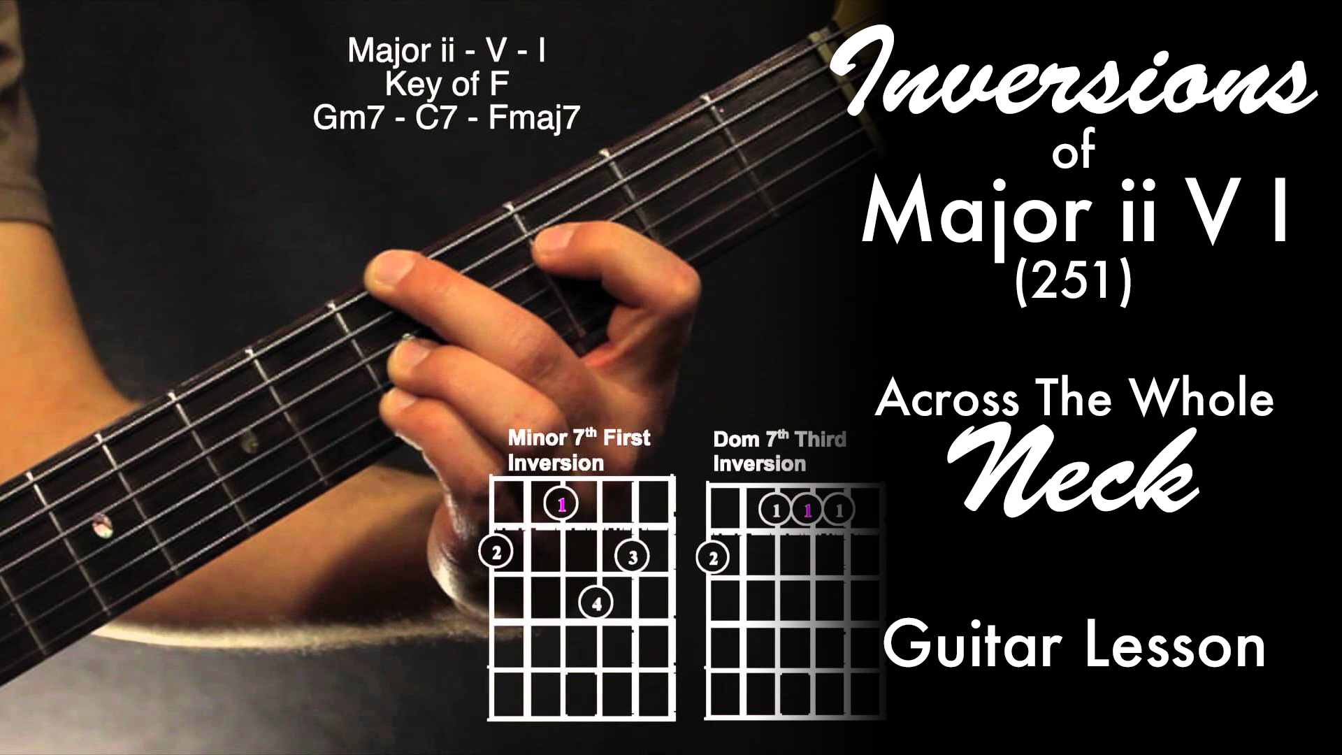 D Movable Open Chords (Ringing Strings) • Garret's Guitar Lessons